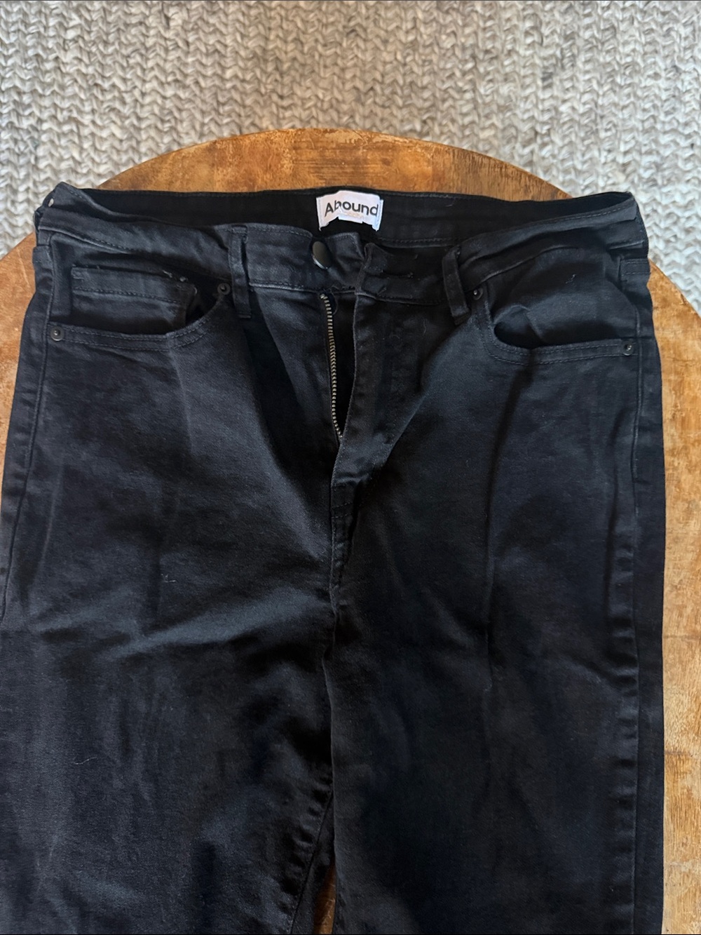 Abound Womens Black Jeans